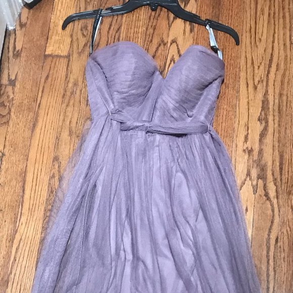Lilac/Light purple Jenny Yoo Annabelle convertible bridesmaid dress - Picture 3 of 6